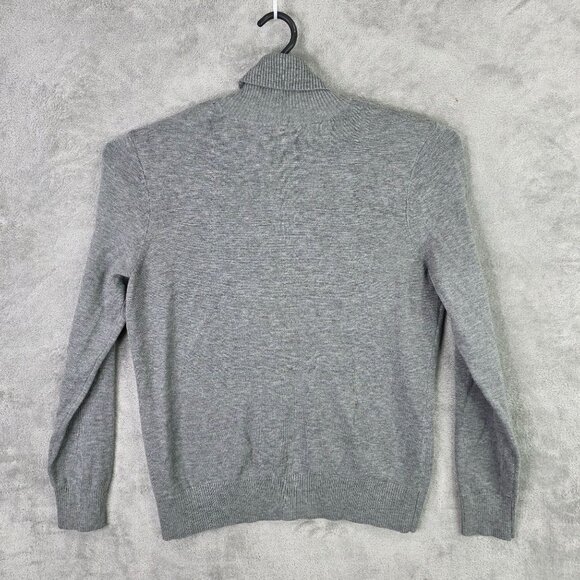 Womens Merona Gray Turtleneck Sweater Long Sleeve Rayon Acrylic Blend Size XXL - Picture 4 of 7